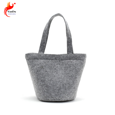 Felt lunch bag small satchel