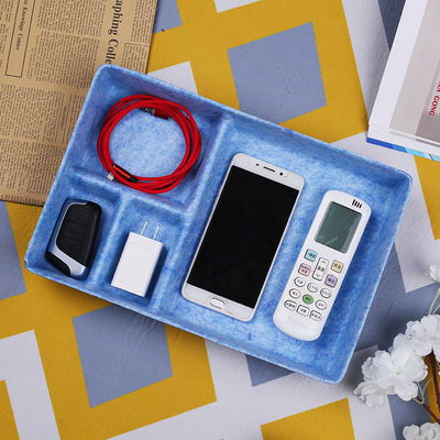 One-piece drawer storage box